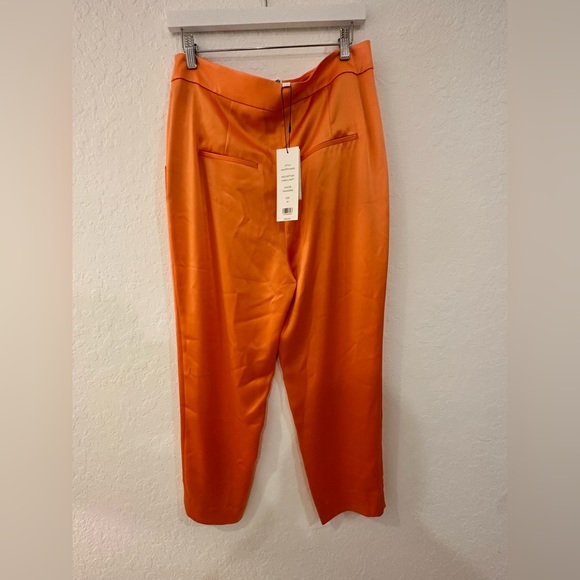 Brand New (NWT) Veronica Beard Orange Blazer and Pant Suit - Picture 8 of 9